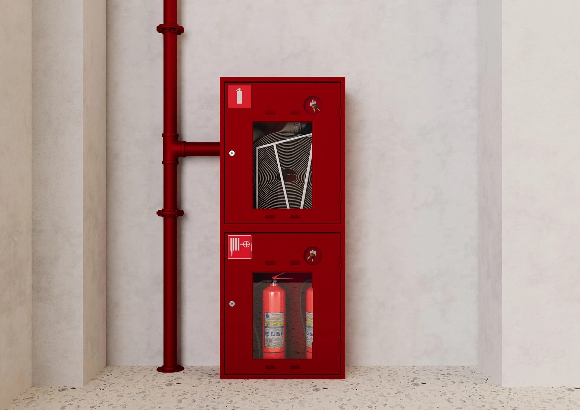 Металлические шкафы, щиты и декоративные решетки для кондиционеров